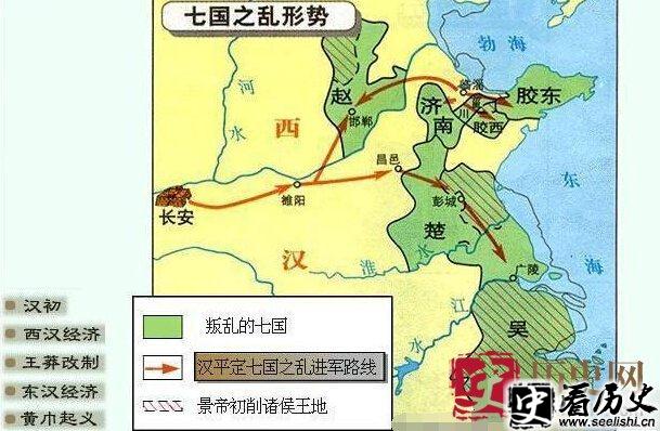 七国之乱是哪七国？七国之乱发生在哪个朝代