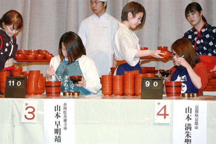 日本大胃王10分钟内连吞293碗荞麦面夺冠