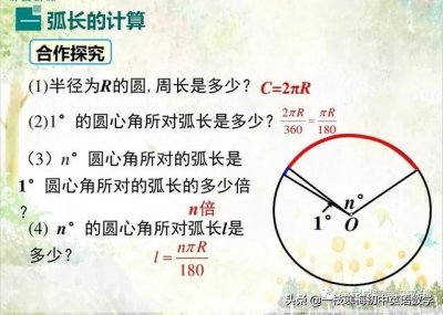 ​弧长与半径的关系是什么（弧长及扇形的面积知识点）