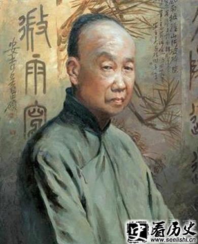 吴昌硕画像