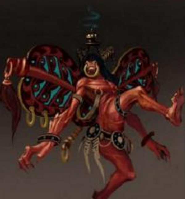 中国盘古妖魔奢侈,给人招祸患的恶鬼(挂钟馗像排除)