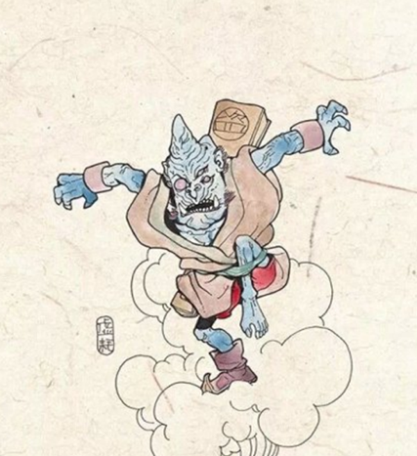 中国盘古妖魔奢侈,给人招祸患的恶鬼(挂钟馗像排除)