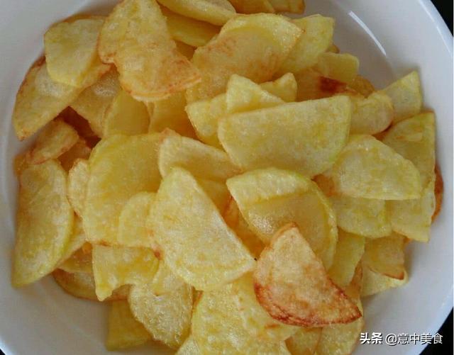 如何做薯片又脆又香不用炸（教你在家自己做薯片）(3)