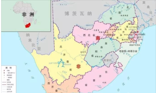 开普敦是南非的首都,茨瓦内开普敦布隆方丹用英语怎么说图6