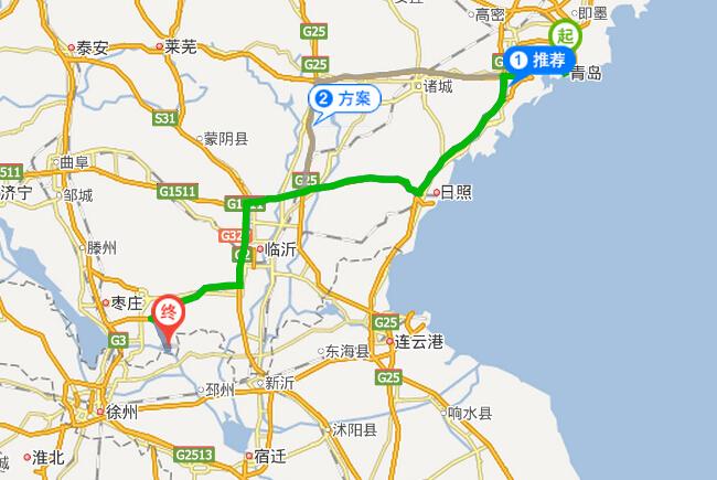 二、自驾路线：