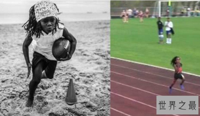 世界上跑的最快的男孩,100米仅用时13.48秒