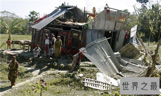 世界上最大的自然灾害排行榜,孟加拉热带风暴带走13万生命!