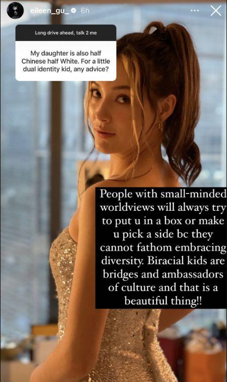 谷爱凌为混血儿站台！面对网友的提问潇洒回应，这回答大家赞同吗