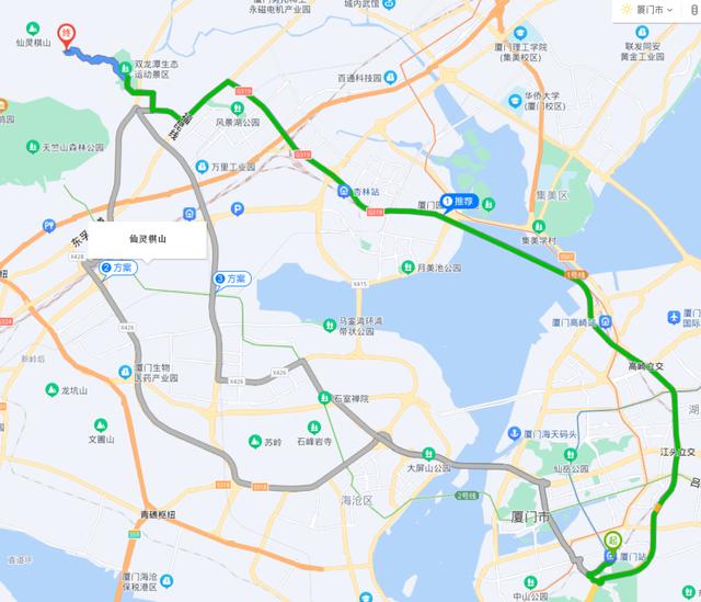 厦门周边一日游最佳路线图(国庆假期推荐3个厦门周边适合骑行的地方)(3)