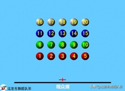 ​20人舞蹈队形（二）