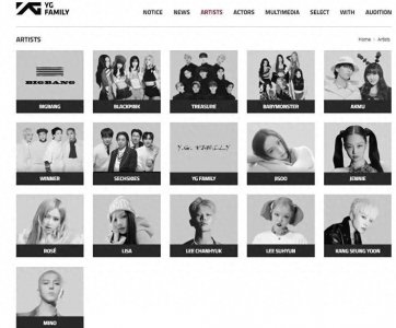 ​权志龙吸毒后被删除图片，YG与权志龙解约