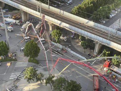 ​汉口火车站因地质塌陷列车进出受影响，车站接线人员：为行车安全降速