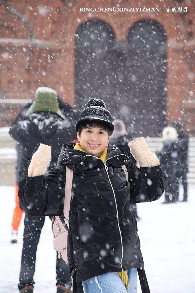 冬天的哈尔滨雪景(飘雪的哈尔滨美翻了)(68)
