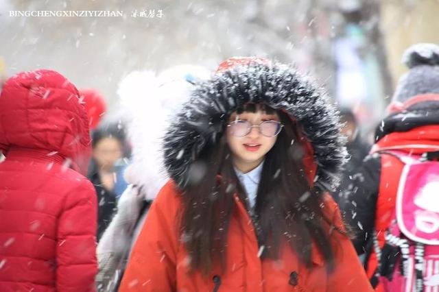 冬天的哈尔滨雪景(飘雪的哈尔滨美翻了)(62)