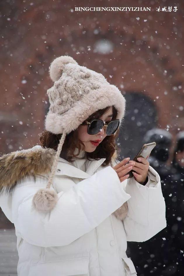 冬天的哈尔滨雪景(飘雪的哈尔滨美翻了)(72)