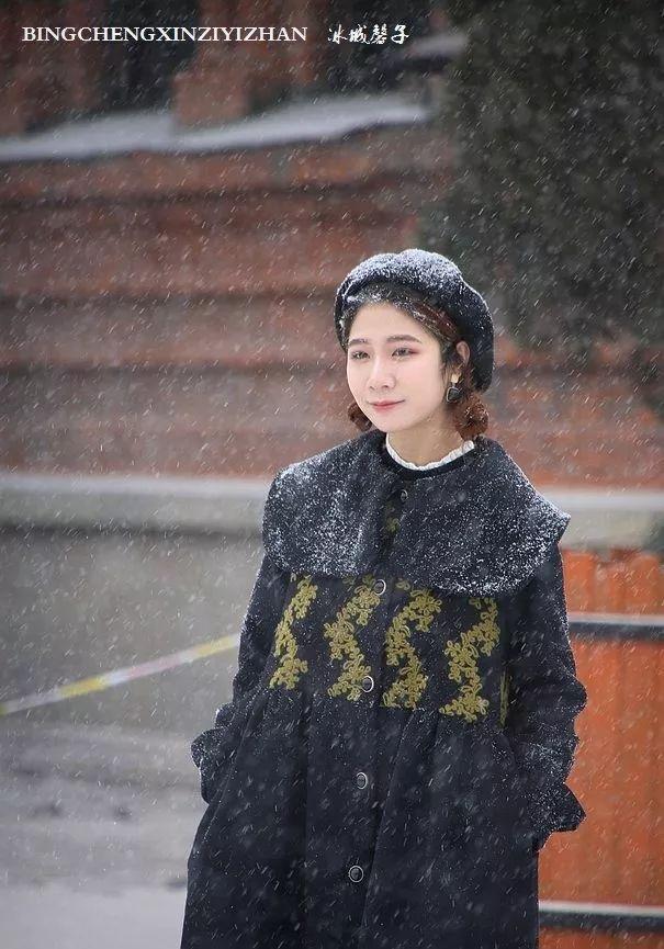 冬天的哈尔滨雪景(飘雪的哈尔滨美翻了)(53)