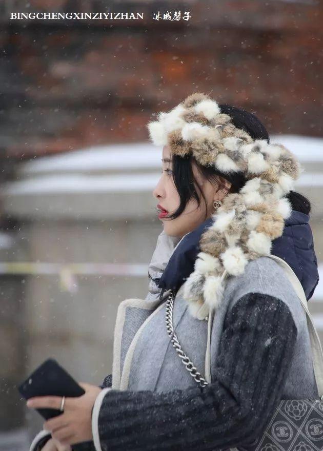 冬天的哈尔滨雪景(飘雪的哈尔滨美翻了)(80)