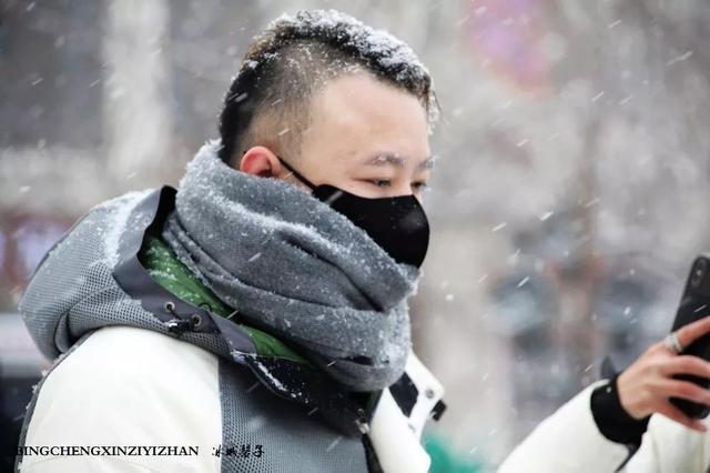 冬天的哈尔滨雪景(飘雪的哈尔滨美翻了)(41)