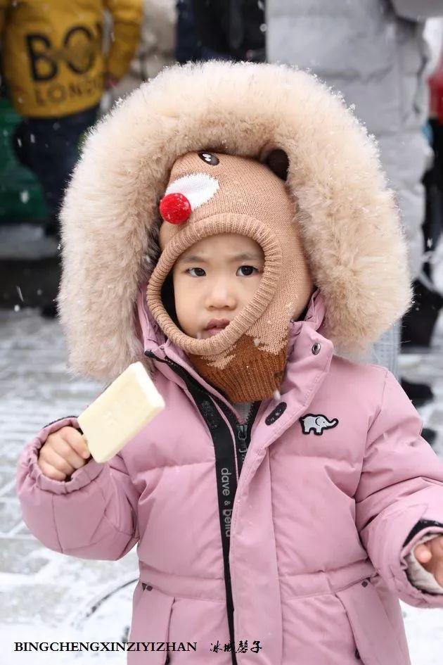 冬天的哈尔滨雪景(飘雪的哈尔滨美翻了)(47)