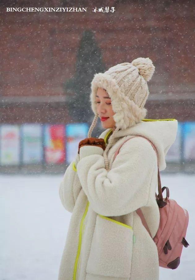 冬天的哈尔滨雪景(飘雪的哈尔滨美翻了)(54)