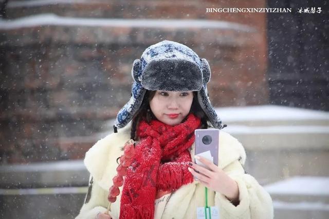 冬天的哈尔滨雪景(飘雪的哈尔滨美翻了)(78)