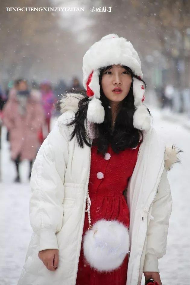 冬天的哈尔滨雪景(飘雪的哈尔滨美翻了)(58)