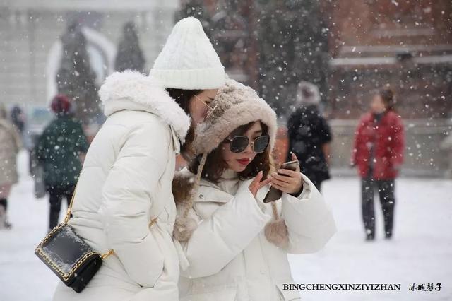 冬天的哈尔滨雪景(飘雪的哈尔滨美翻了)(70)