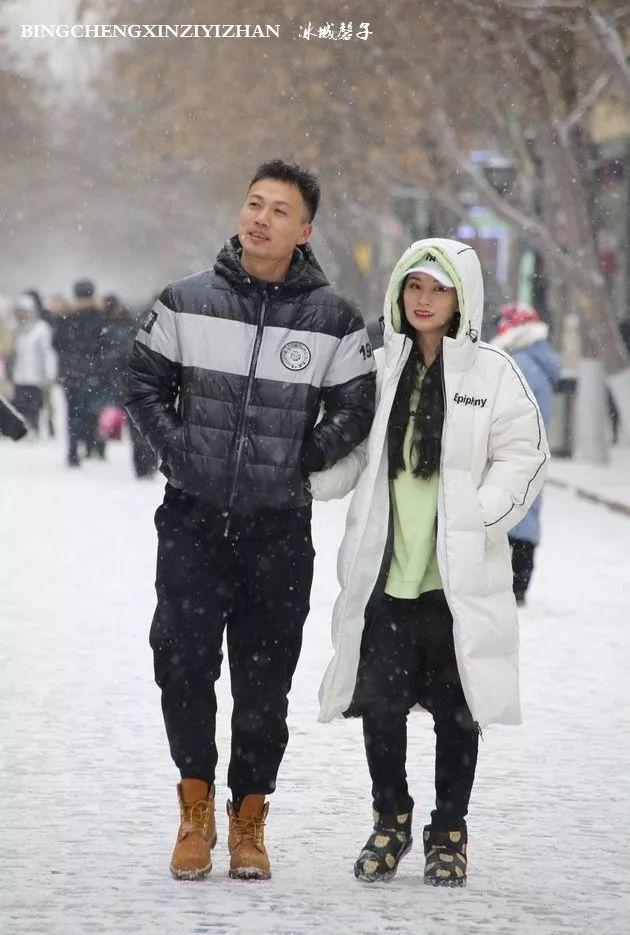 冬天的哈尔滨雪景(飘雪的哈尔滨美翻了)(37)
