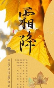 ​霜降的句子短句唯美，寒秋的句子短句唯美？