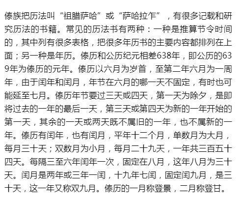 科普:傣族的天文历法是怎么来的?