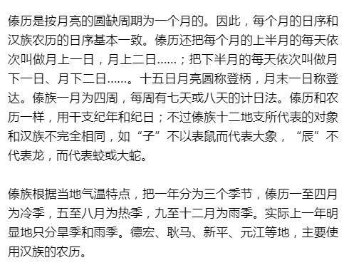 科普:傣族的天文历法是怎么来的?