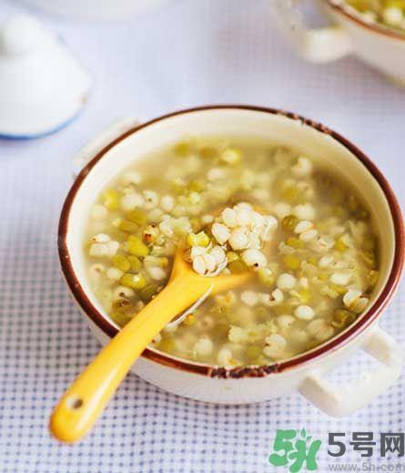 薏米可以和绿豆一起煮吗？薏米可以和绿豆一起吃吗？