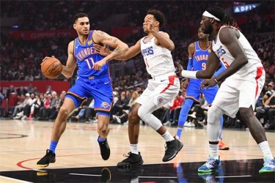 ​NBA 快船vs雷霆