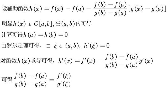 如何推导柯西中值定理（中值定理之柯西定理）(4)