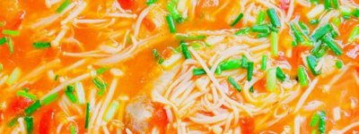 ​牛肉和金针菇能一起做汤吃吗