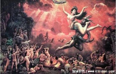 ​伏羲和女娲的关系，既是兄妹也是夫妻(是顺应天意的结合)