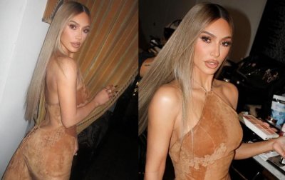 ​金卡戴珊怎么了？巨臀消失，精致网红脸，43岁近照简直变了个人