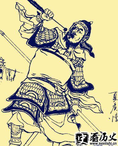 夏侯惇拔矢啖睛