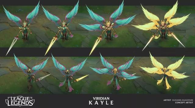 lol莫甘娜哪个皮肤好（拳头3位设计师公布皮肤设计稿）(14)