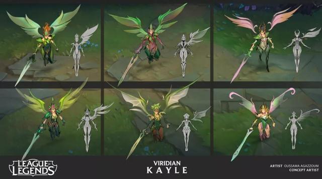 lol莫甘娜哪个皮肤好（拳头3位设计师公布皮肤设计稿）(15)