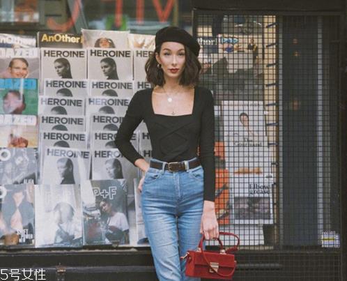 贝雷帽搭配图片 初秋造型全靠它