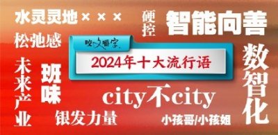 ​2024年的十大流行语发布