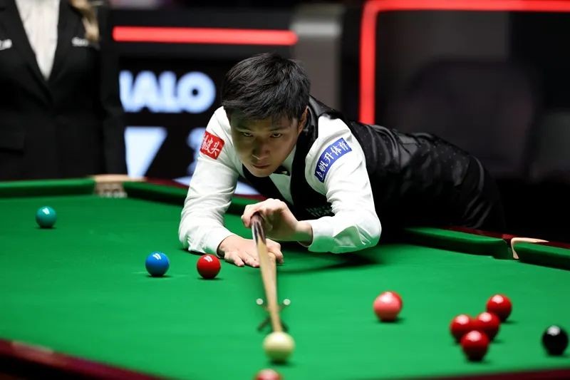 5月5日,赵心童在比赛中 新华社图