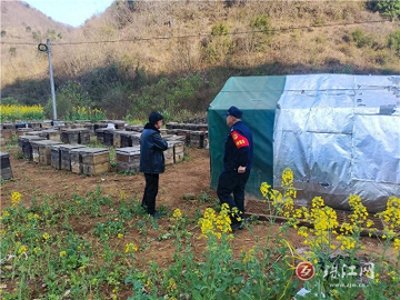 ​民警送法进蜂场 护航养蜂人“甜蜜”事业