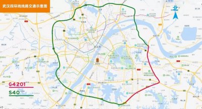​武汉四环线通车全长约143公里