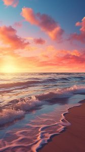 ​高清壁纸：旭日东升#唯美壁纸#