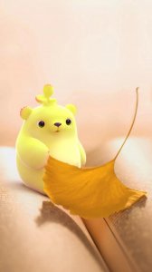 ​萌芽熊可爱壁纸｜这样就很好