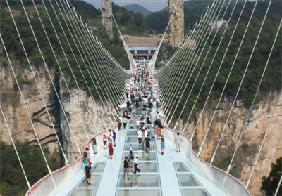 ​共赏好风景｜站在张家界大峡谷玻璃桥赏壮美风光