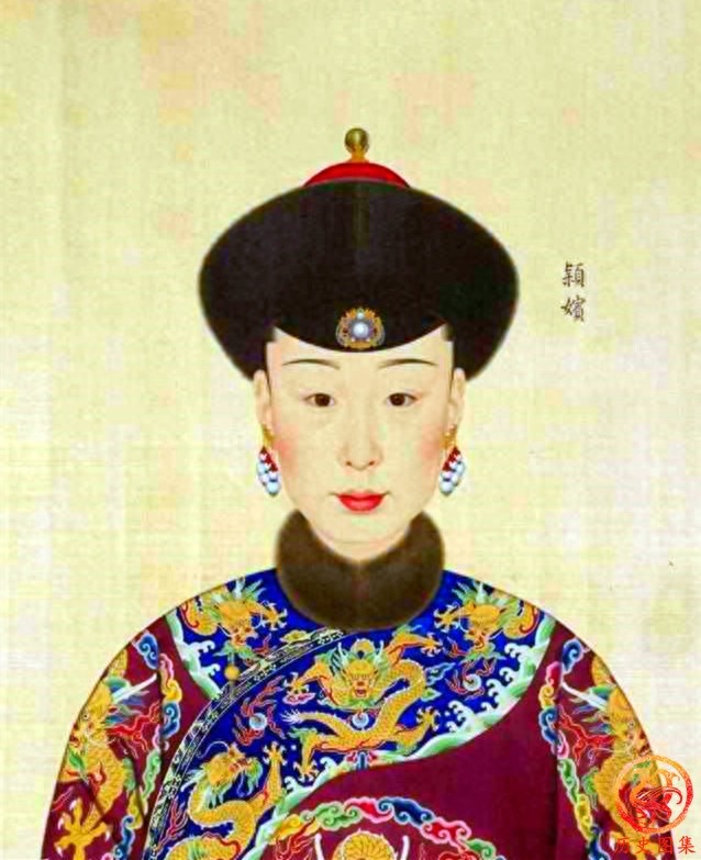 乾隆皇帝与后宫妃嫔画像：图2是富察皇后，图5是“魏璎珞”的原型