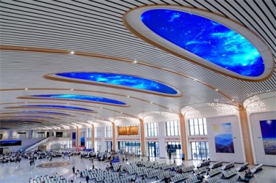 ​（社会）山东淄博：百年老站换“新房”